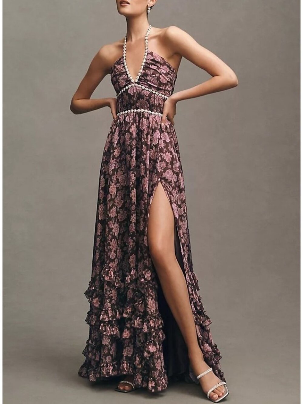 V Chapman Scarlett Halter Corset Dress Elegant Enchanting Whimsical Women 14